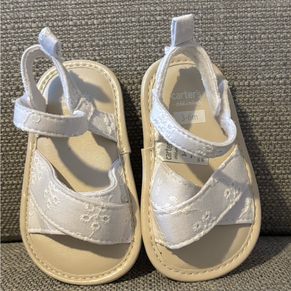 Stylish Carter’s Kids Shoes Set - Pink, White, and Brown - Picture 2 of 7